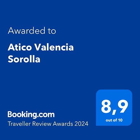 Apartamento Atico Valencia Sorolla Exterior foto